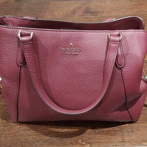 Small Burgundy Kate Spade Purse